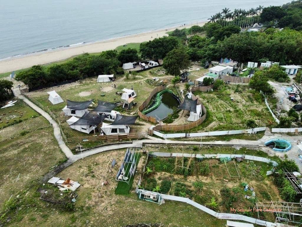 【港版夏威夷豪华营】My Seaside Park - 波希米雅风六角营帐套票 (3人)