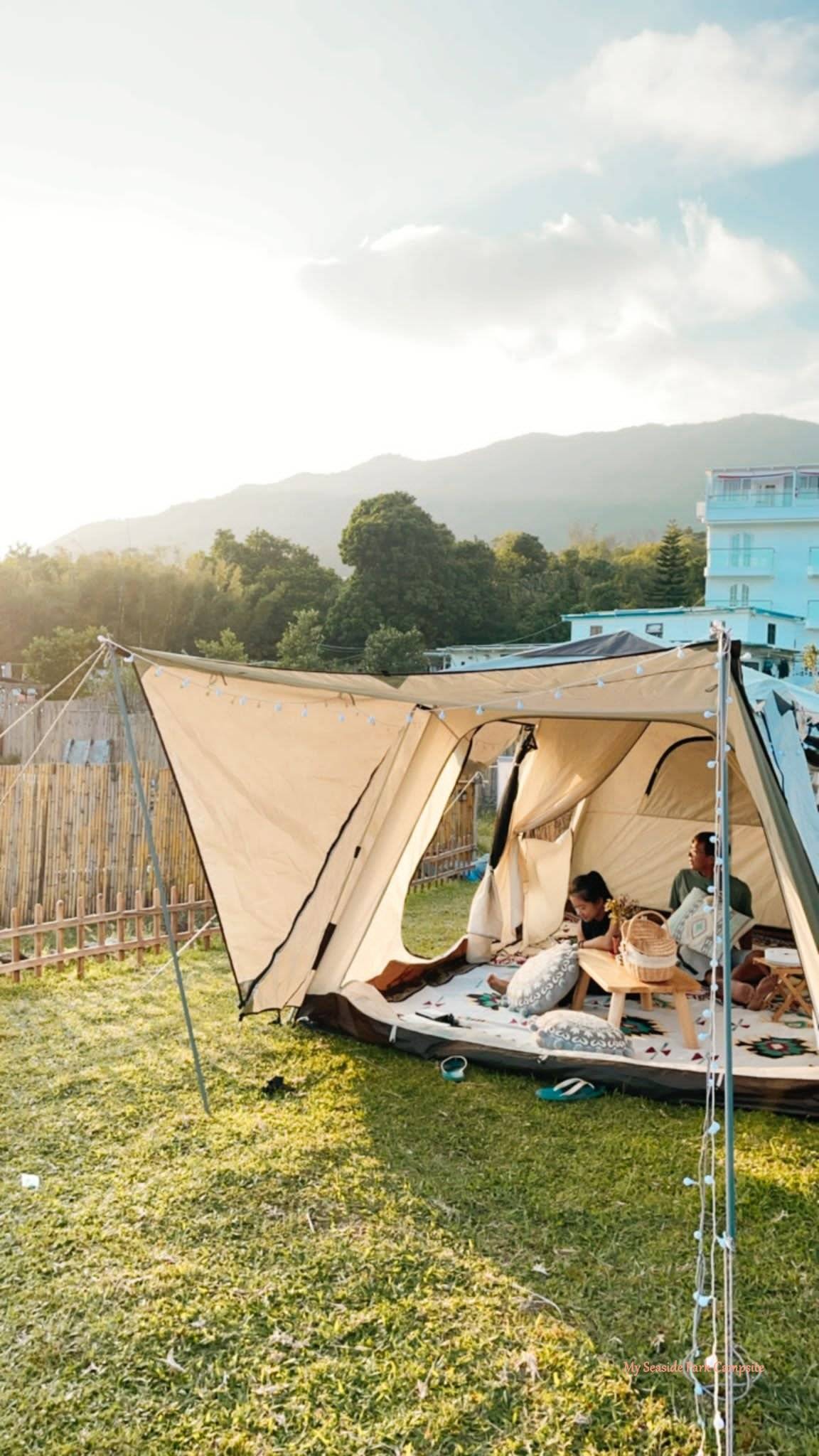 【港版夏威夷鑽石營】My Seaside Park - 鑽石觀星/南非營篷套票 (5人)