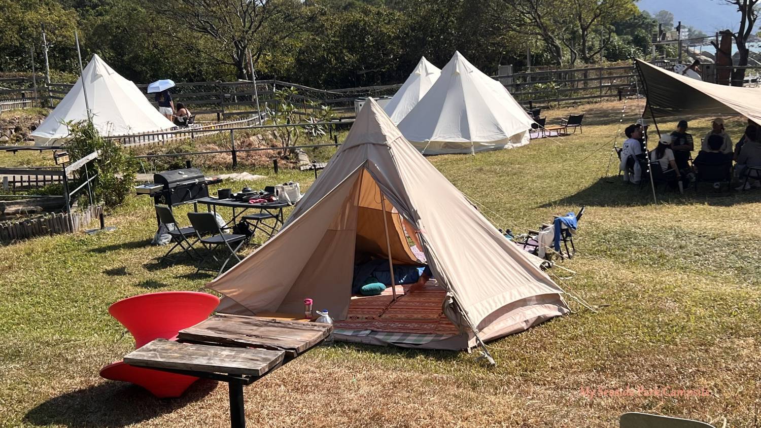 【My Seaside Park】Cheung Sha Luxury  Hexagonal Tent Package (3PAX)