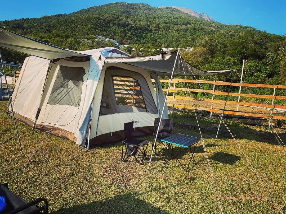 【港版夏威夷鑽石營】My Seaside Park - 鑽石觀星/南非營篷套票 (5人)