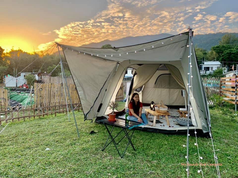 【港版夏威夷鑽石營】My Seaside Park - 鑽石觀星/南非營篷套票 (5人)